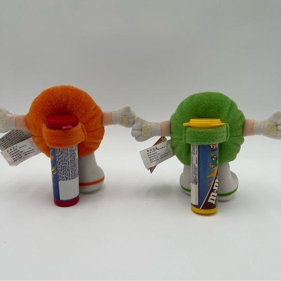 M&M Swarmees 1998 Plush Figure 5” Stuffed Lot Of 2 90s Vintage Collectibles - Picture 4 of 9